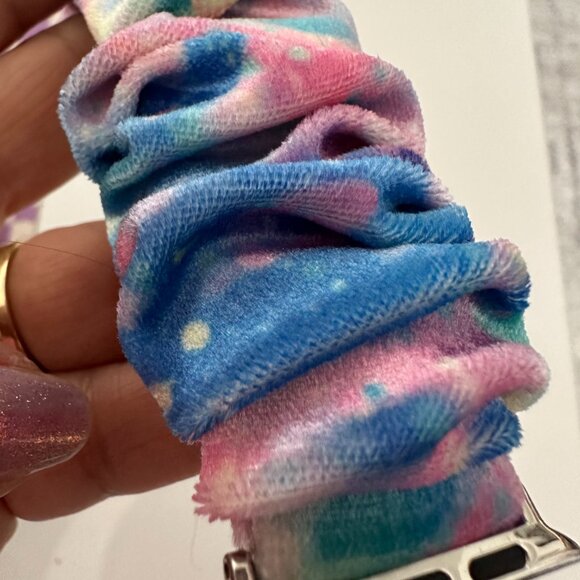 Lot of elastic scrunchie apple compatible watch bands - Picture 3 of 8